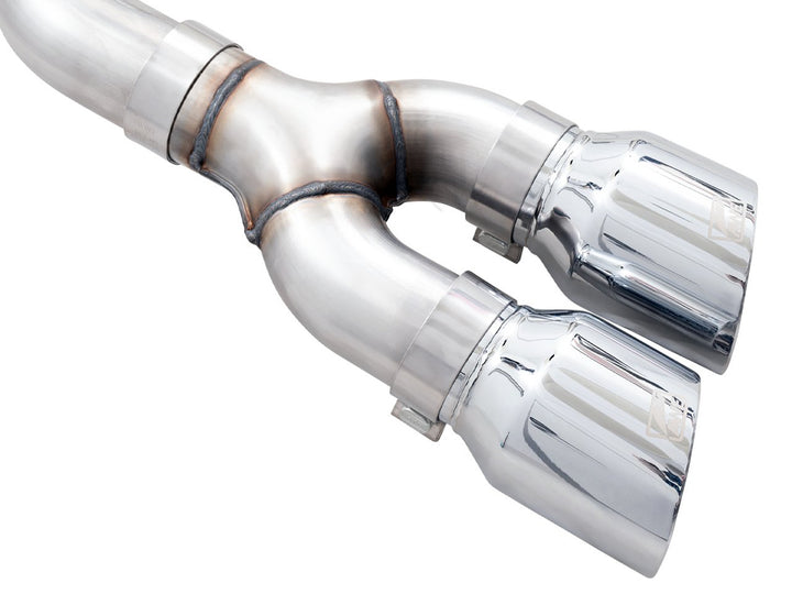 AWE 0FG Dual Side Exit Exhaust for &