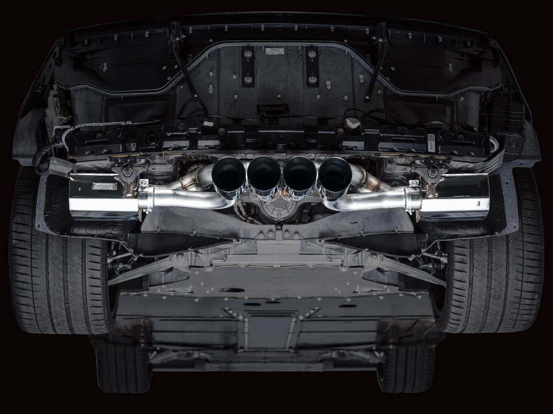 AWE SwitchPath Exhaust for C8 Corvette Z06 - Diamond Black Tips