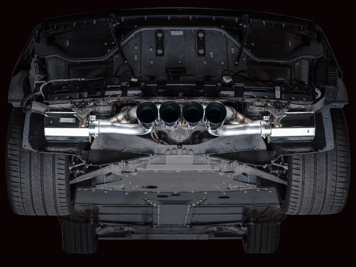AWE SwitchPath Exhaust for C8 Corvette Z06 - Diamond Black Tips