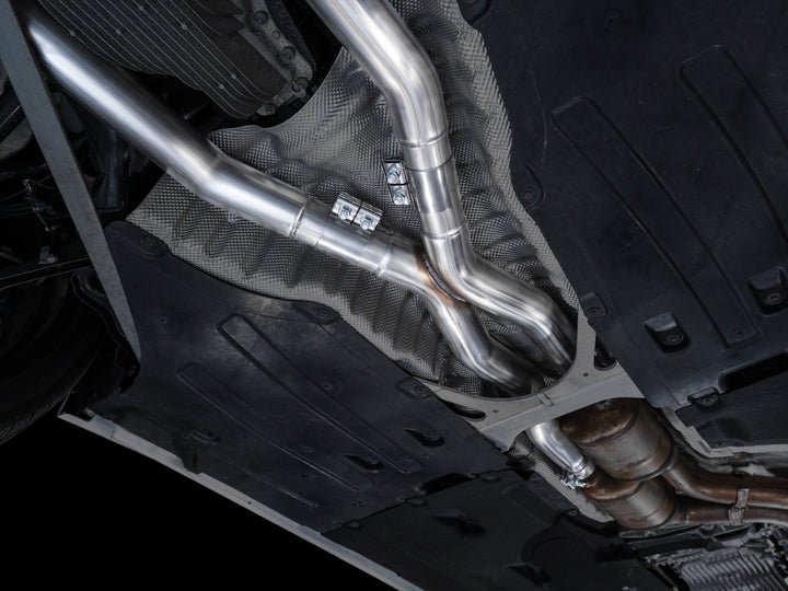 AWE Non-Resonated Performance Mid Pipes for BMW F97 X3 M / F98 X4 M
