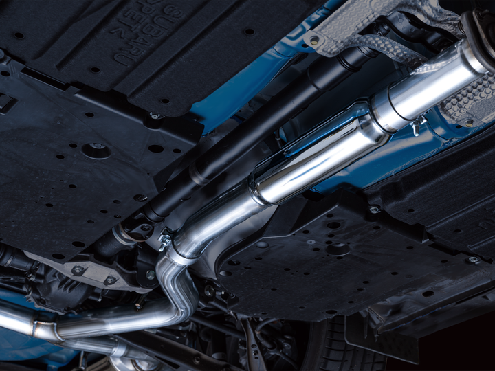 AWE Touring Edition Exhaust for VB Subaru WRX - Diamond Black Tips