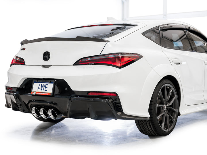 AWE Touring Edition Exhaust for DE5 Integra Type-S - Triple Chrome Silver Tips