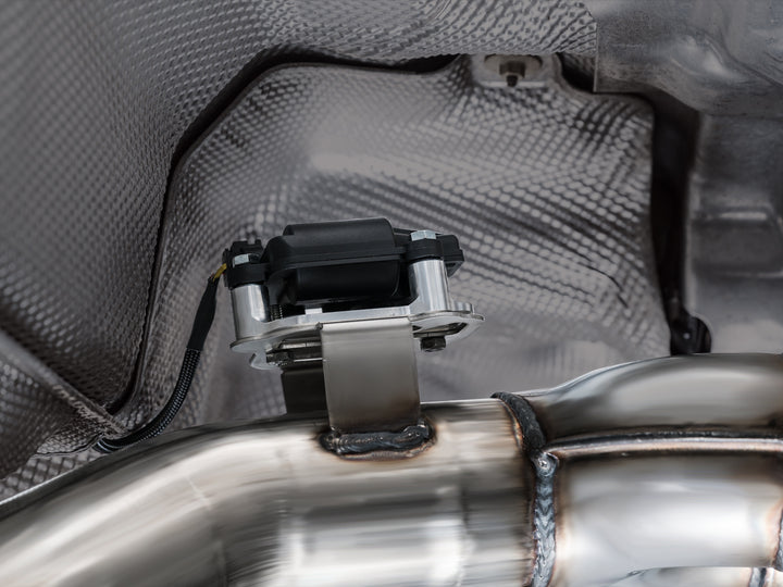 AWE Track Edition Exhaust for BMW G87 M2 - Diamond Black Tips
