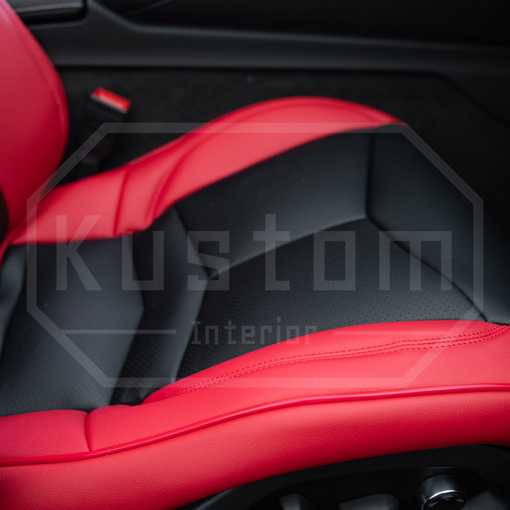 Corvette C8 Premium Custom Leather Seat Covers