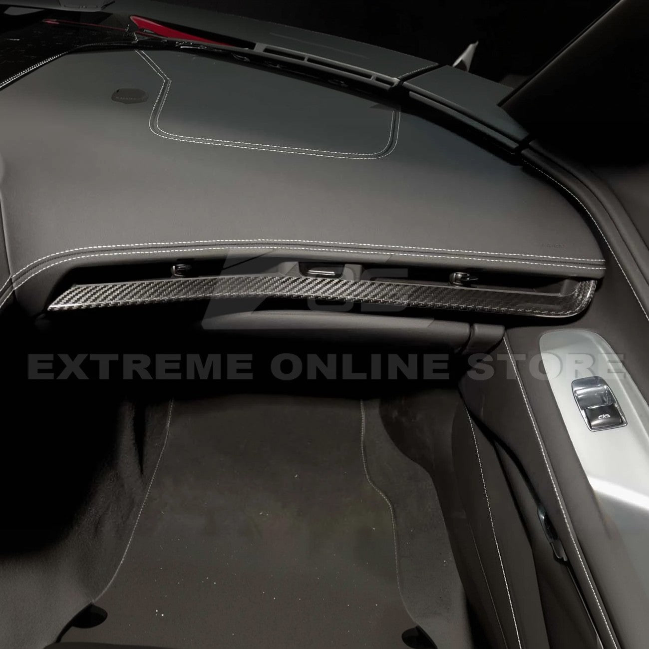 Chevrolet Corvette C8 Overlay Dash Trim