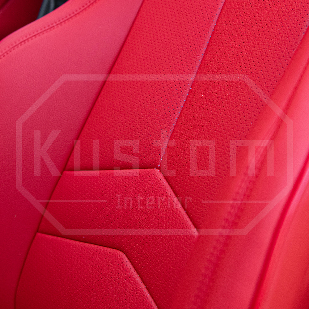 Corvette C8 Premium Custom Leather Seat Covers