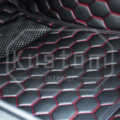 2022+ Toyota GR86 / Subaru BRZ Honeycomb Leather Floor Mat Liners
