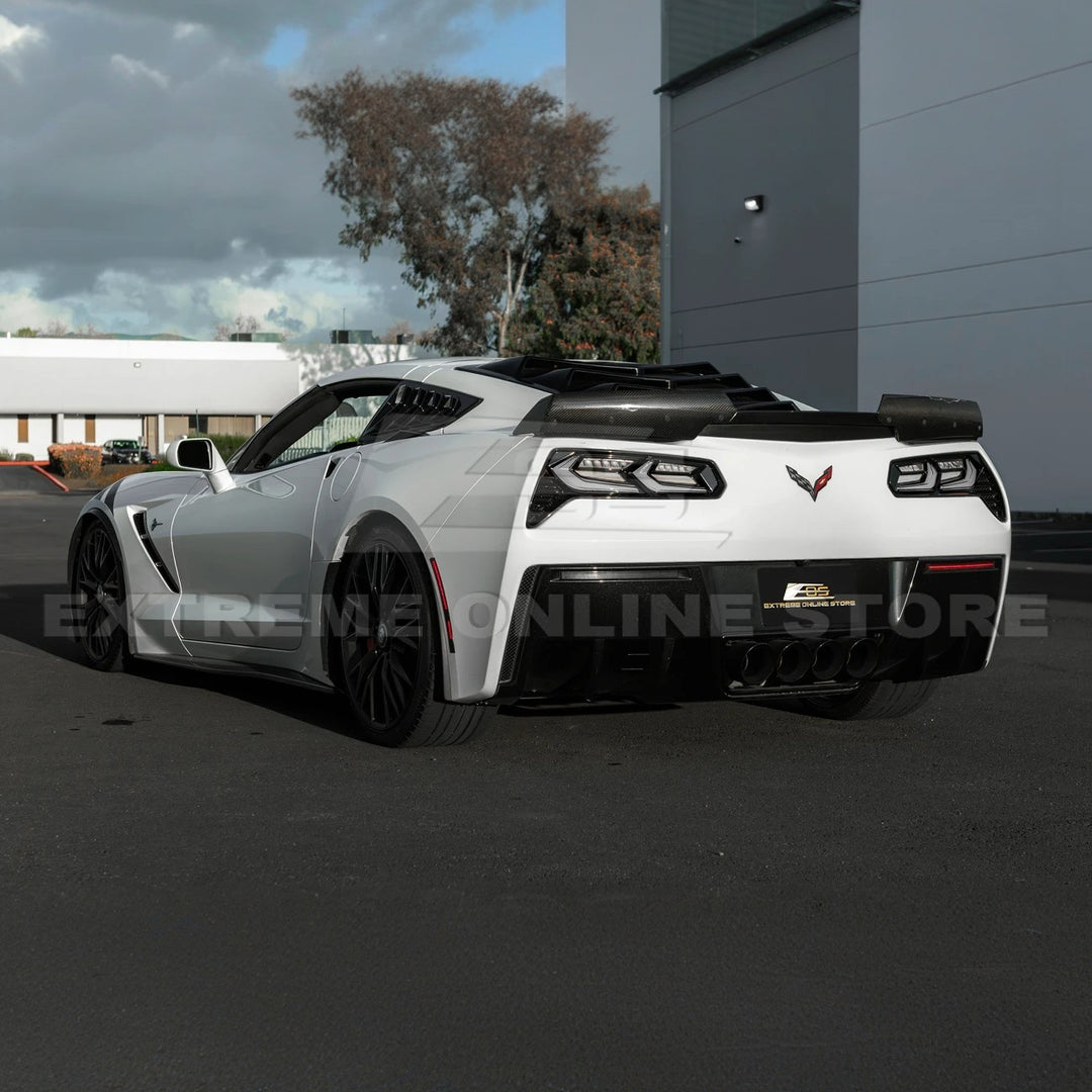 2014-19 Corvette C7 Smoke / Clear Lens Rear Taillight