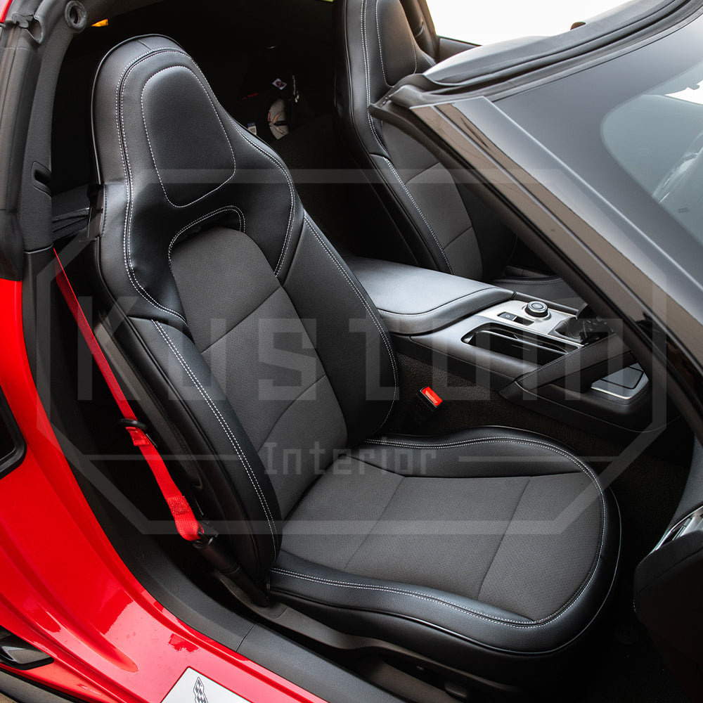 Chevrolet Corvette C7 Custom Leather Seat Covers