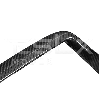 2024-Up Tesla Model 3 Carbon Fiber Interior Rear Display Frame Cover