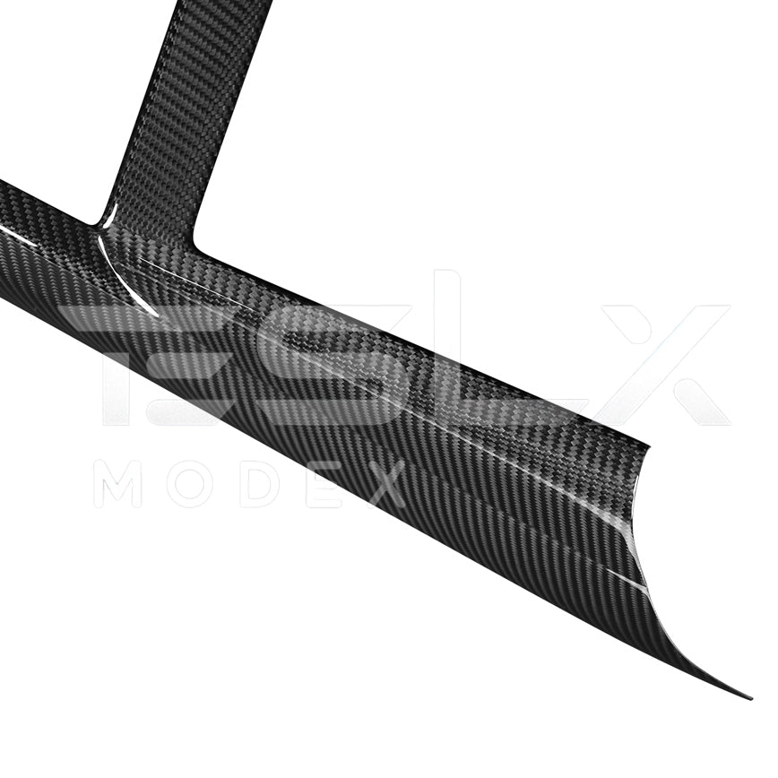 2024-Up Tesla Model 3, 2025-Up Model Y Carbon Fiber Interior Console Frame