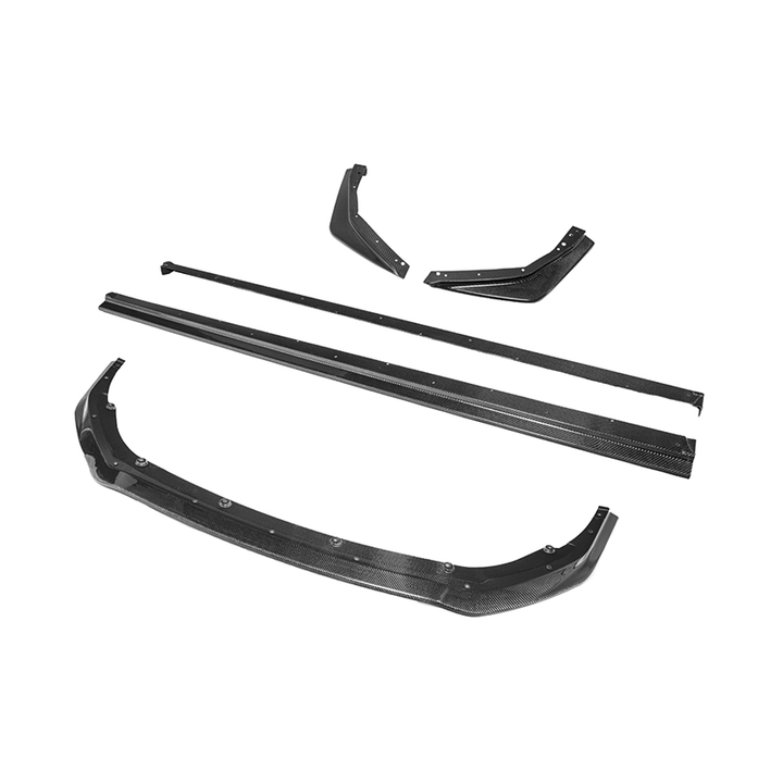 2023-24 GR Corolla Carbon Fiber Front Lip &amp; Side Skirts