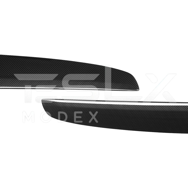 2024-Up Tesla Model 3, 2025-Up Model Y Carbon Fiber Interior Front Dashboard Cover