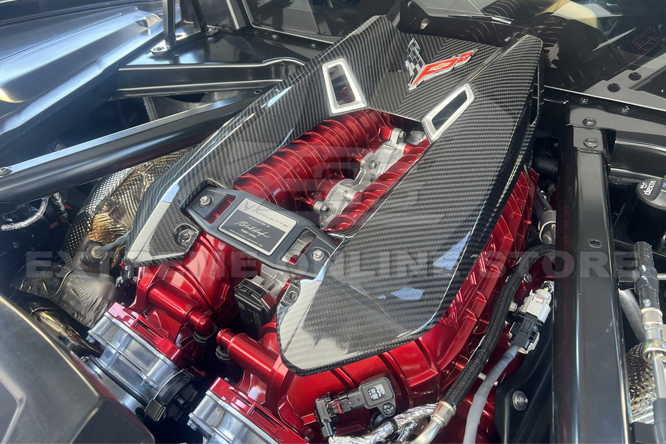 Corvette C8 Z06 Carbon Fiber Engine Cover