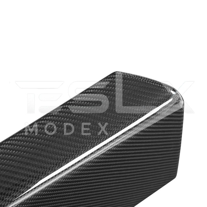 2020-Up Tesla Model 3 &amp; Y Carbon Fiber Interior Center Armrest Cover