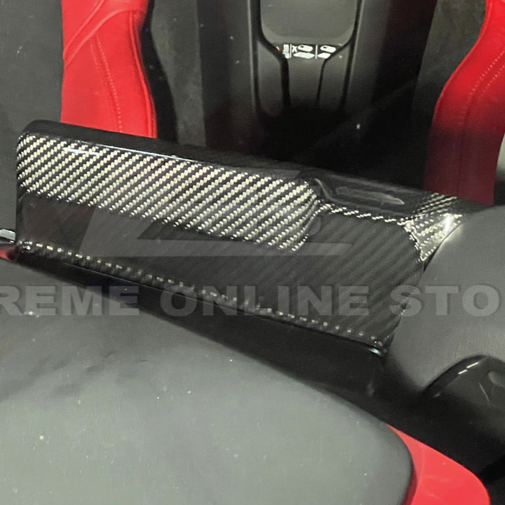 Corvette C8 DRY CARBON FIBER Radio GPS Navigation Screen Cover
