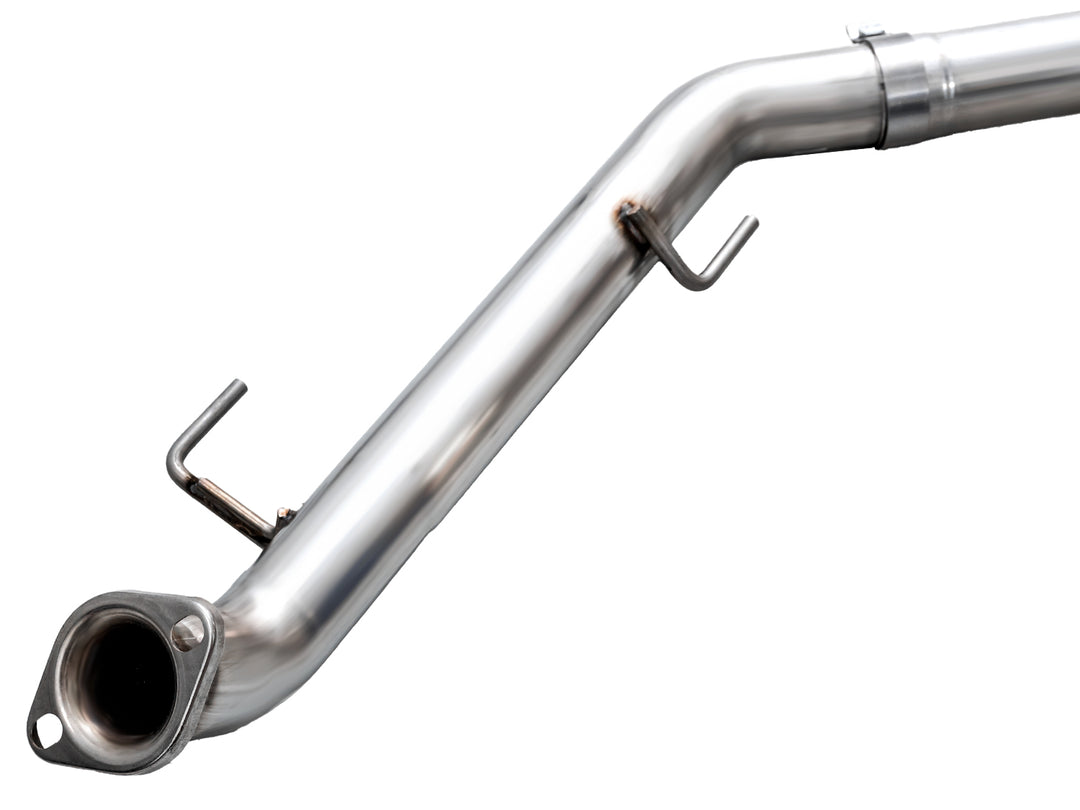 AWE 0FG Exhaust for 4th Gen Toyota Tacoma - Dual Chrome Silver Tips