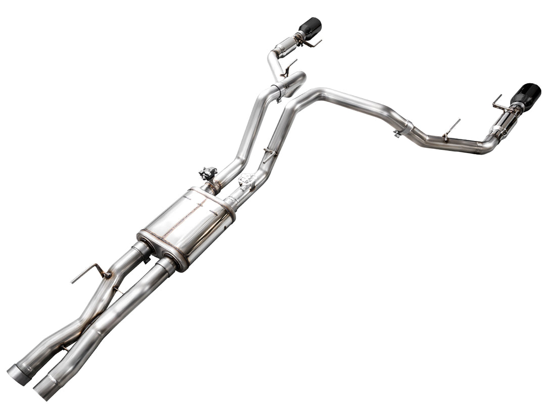 AWE SwitchPath™ Exhaust for Gen 3 Raptor - Diamond Black Tip