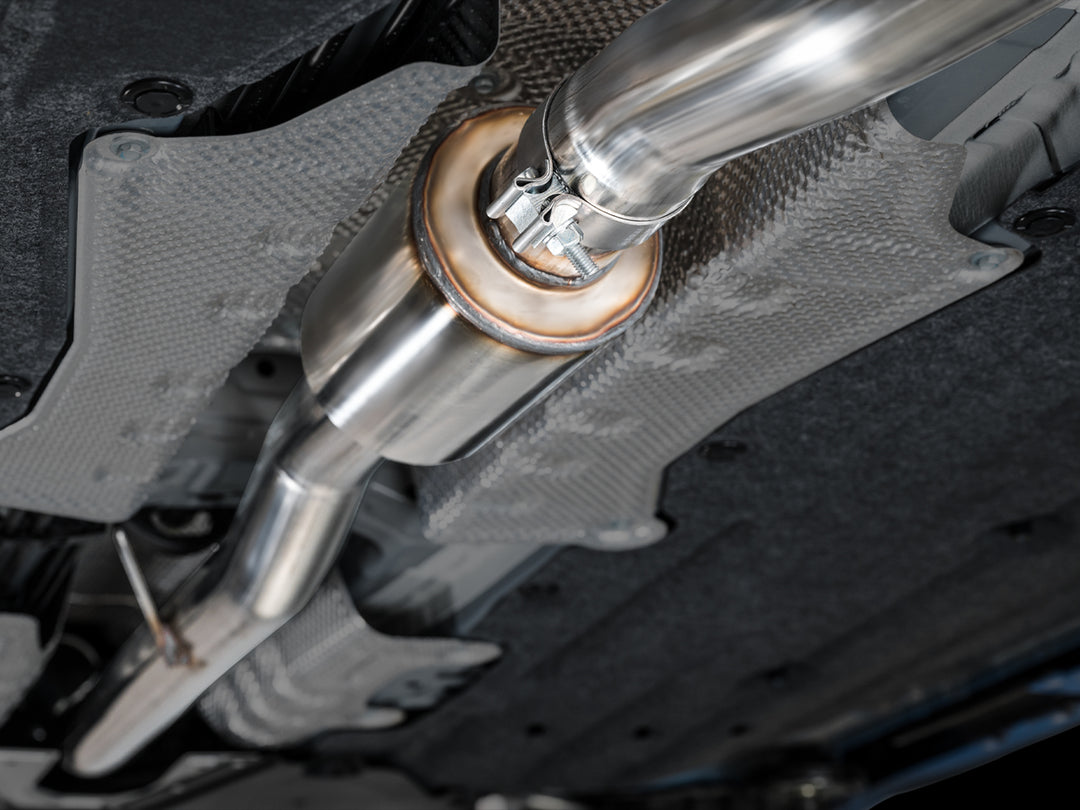 AWE Touring Edition Exhaust for FL5 Civic Type R - Triple Diamond Black Tips