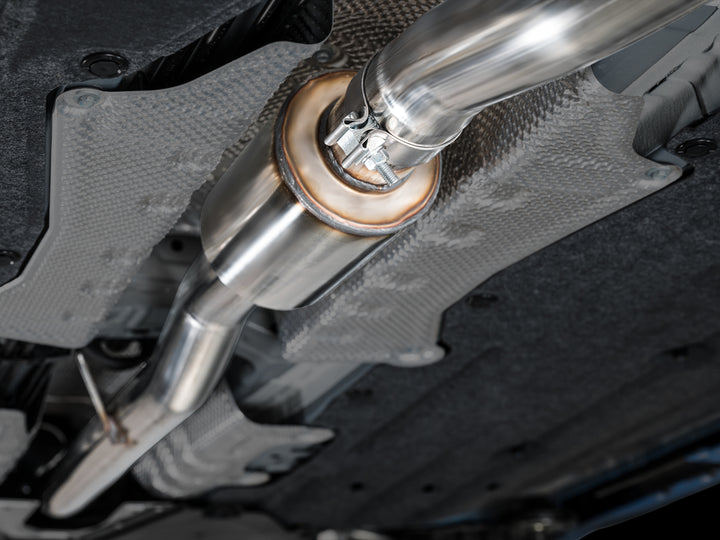 AWE Touring Edition Exhaust for FL5 Civic Type R - Triple Diamond Black Tips