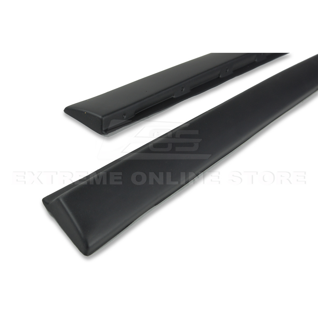 Corvette C6 Base Model Extended Front Splitter Lip &amp; Side Skirts Rocker Panels