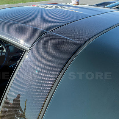 Corvette C6 Carbon Fiber Package B-Pillar / Halo Cover