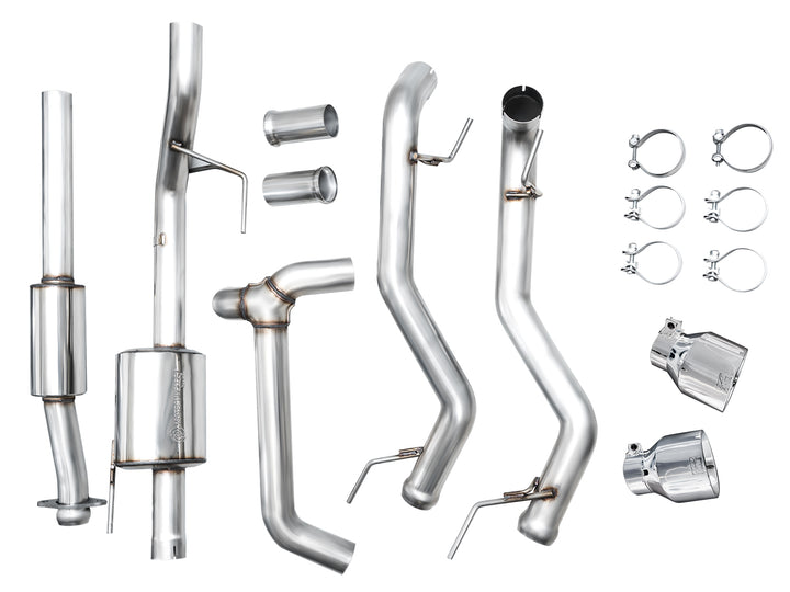 AWE 0FG Resonated Catback for &