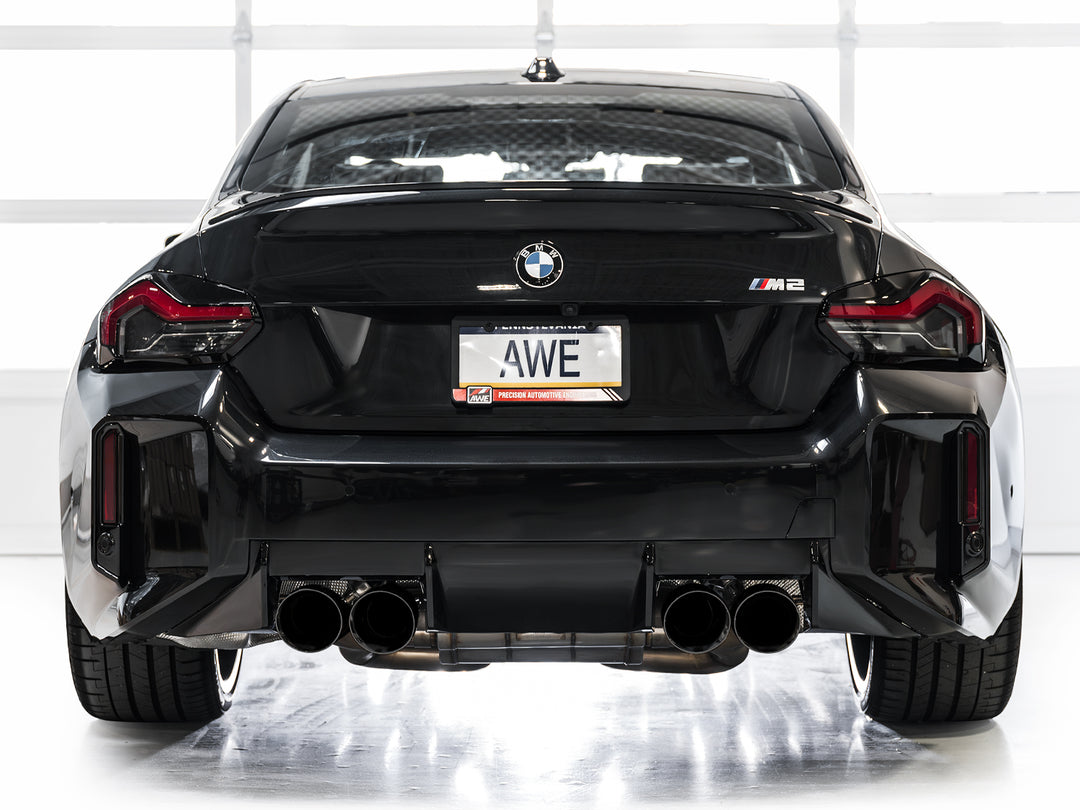 AWE SwitchPath™ Exhaust for BMW G87 M2 - Diamond Black Tips