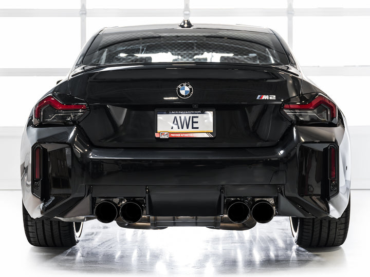 AWE SwitchPath™ Exhaust for BMW G87 M2 - Diamond Black Tips