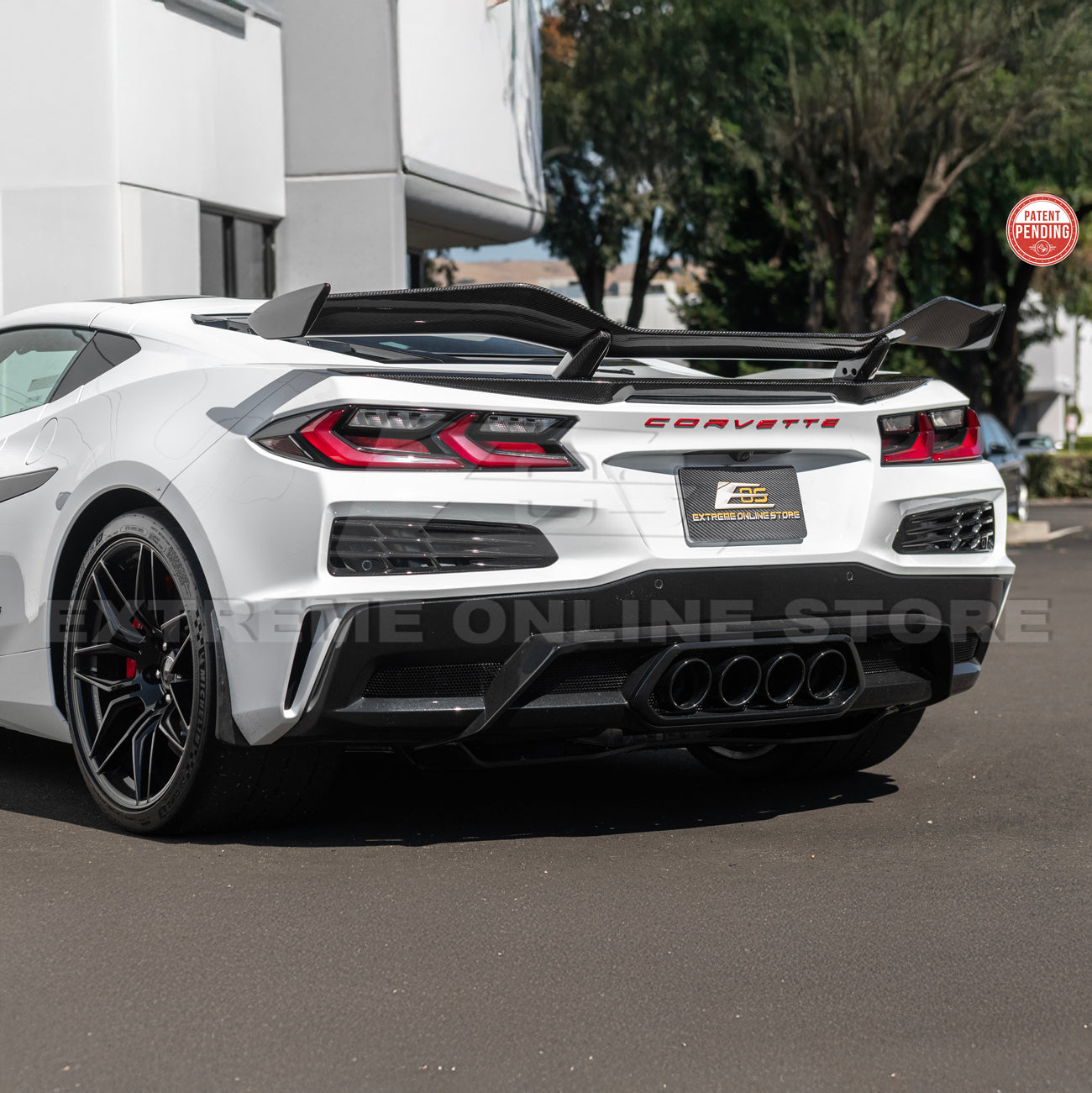 Corvette C8 Z06 Conversion Rear High Wing