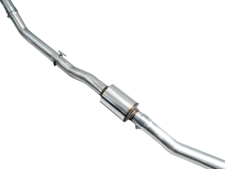 AWE Track Edition Exhaust for FL5 Civic Type R - Triple Diamond Black Tips