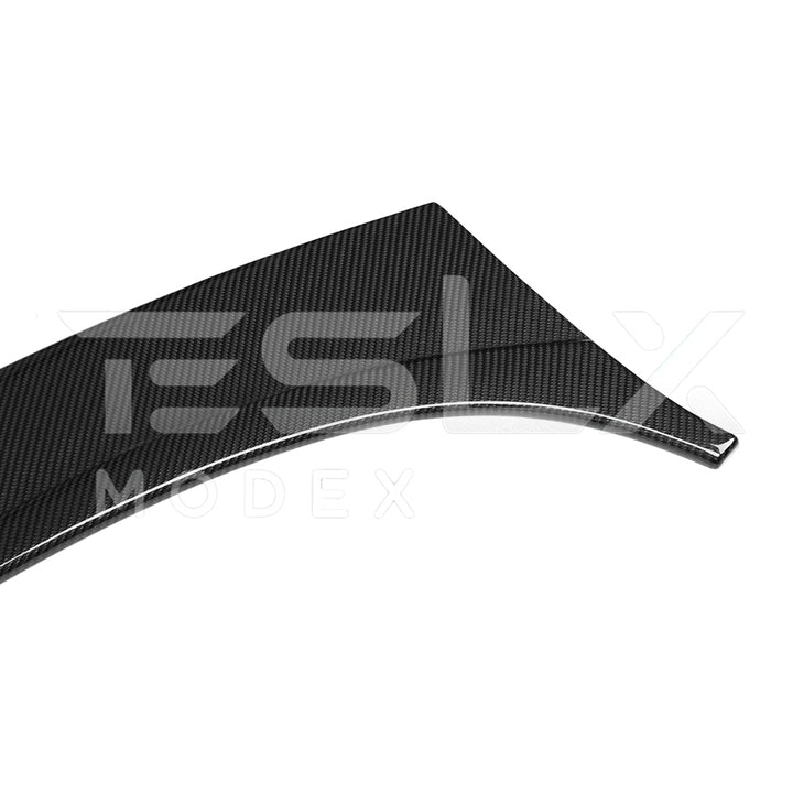 2017-Up Tesla Model 3 &amp; 20-24 Y Carbon Fiber Interior Instrument Trim