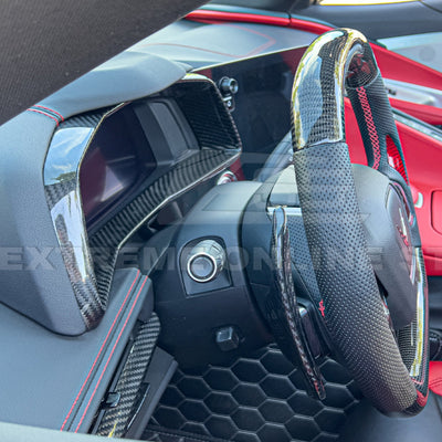Chevrolet Corvette C8 Gauge Cluster Cover