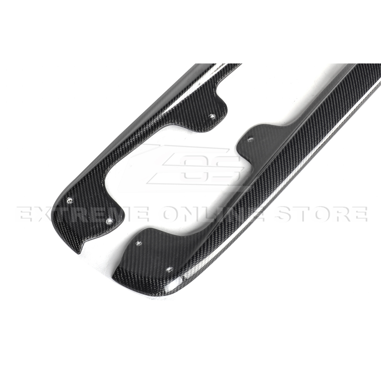 Corvette C6 Base Model Extended Front Splitter Lip & Side Skirts Rocker Panels