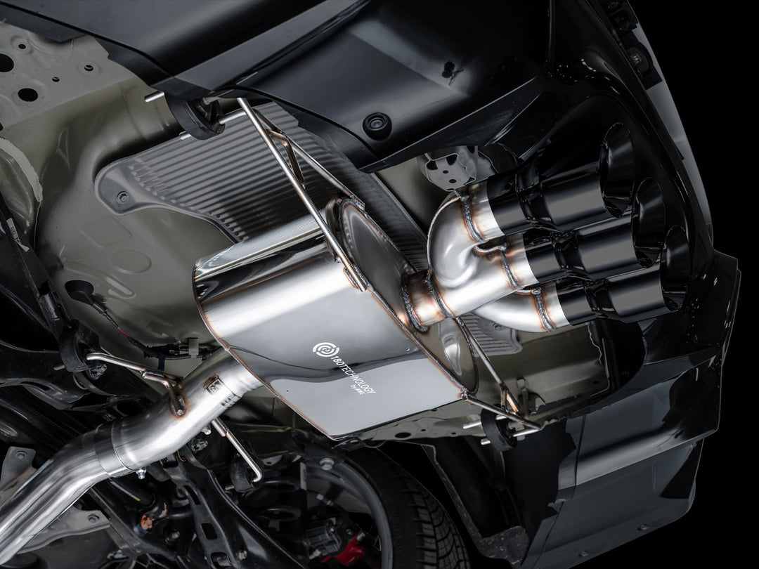 AWE Touring Edition Exhaust for DE5 Integra Type-S - Triple Diamond Black Tips