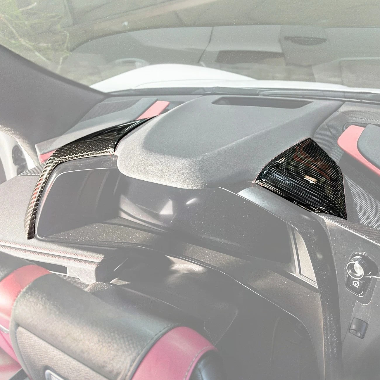Corvette C8 Upper Dashboard Instrument Side Panel Cover