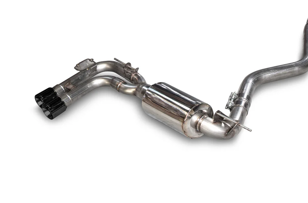 AWE Touring Edition Axle-back Exhaust for BMW F3X 28i / 30i, Single Side -- Diamond Black Tips (80mm)