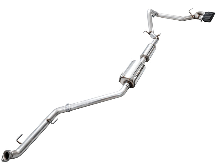 AWE 0FG Exhaust for 4th Gen Toyota Tacoma - Dual Diamond Black Tips