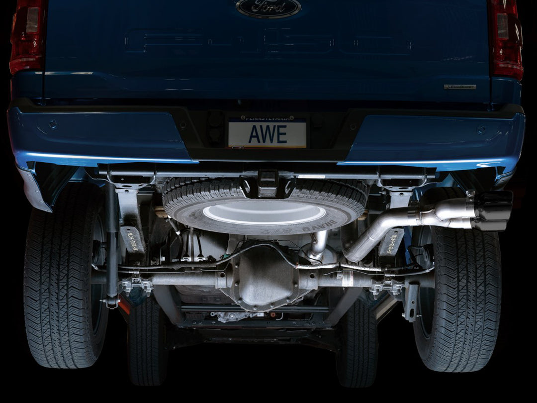 AWE 0FG Dual Side Exit Exhaust for &
