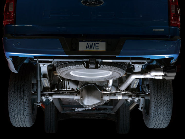 AWE 0FG Dual Side Exit Exhaust for &