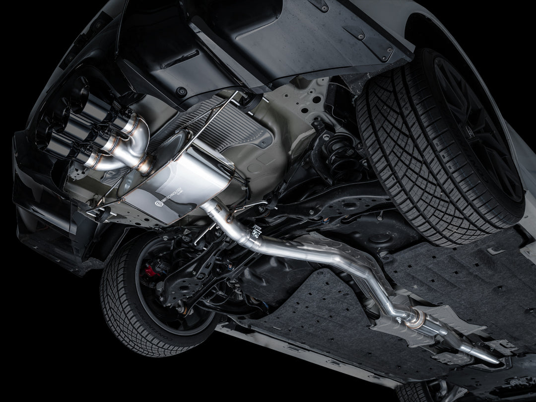 AWE Touring Edition Exhaust for DE5 Integra Type-S - Triple Diamond Black Tips