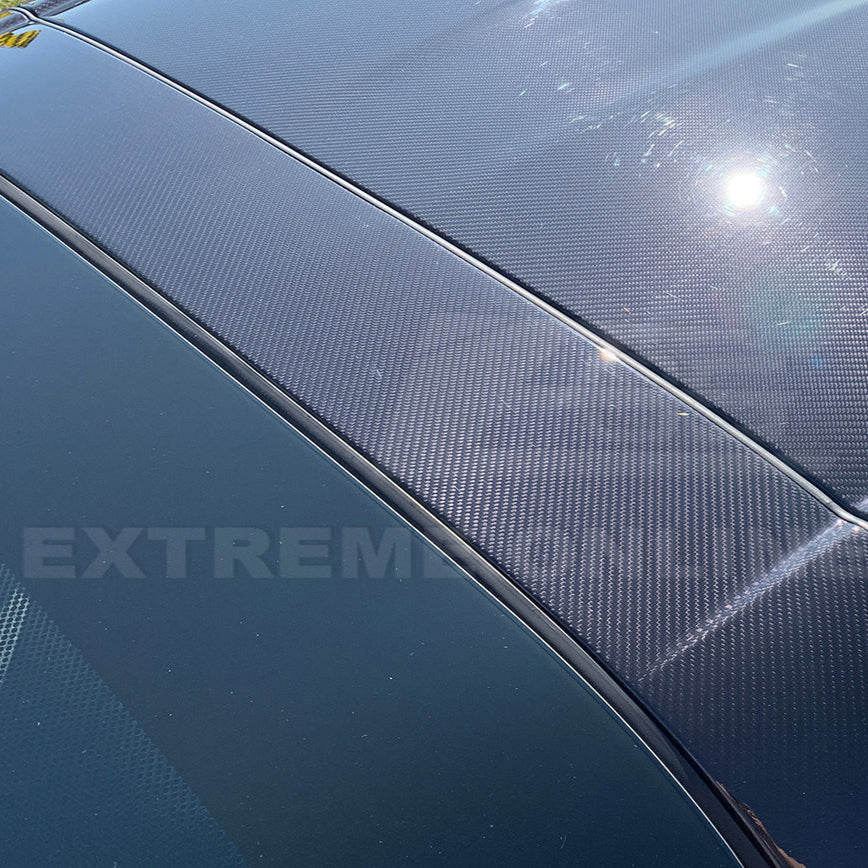 Corvette C6 Carbon Fiber Package B-Pillar / Halo Cover