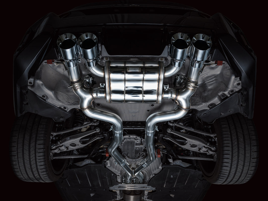 AWE SwitchPath™ Exhaust for BMW G87 M2 - Chrome Silver Tips
