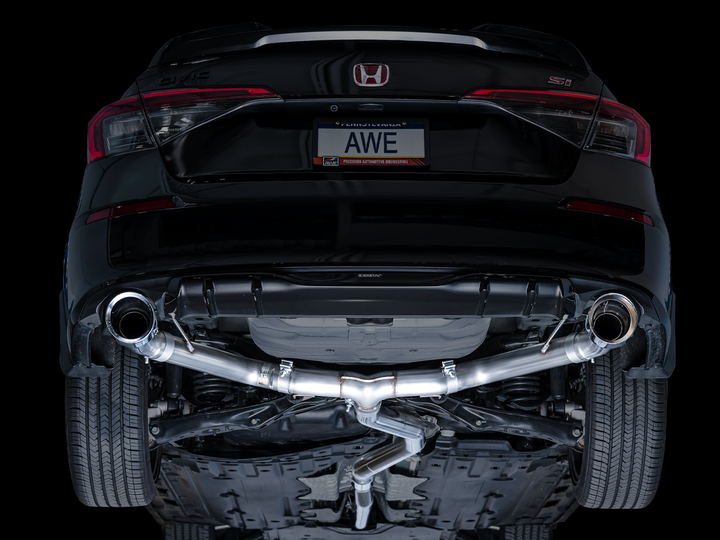AWE Track Edition Exhaust for FE1 Civic Si/DE4 Acura Integra