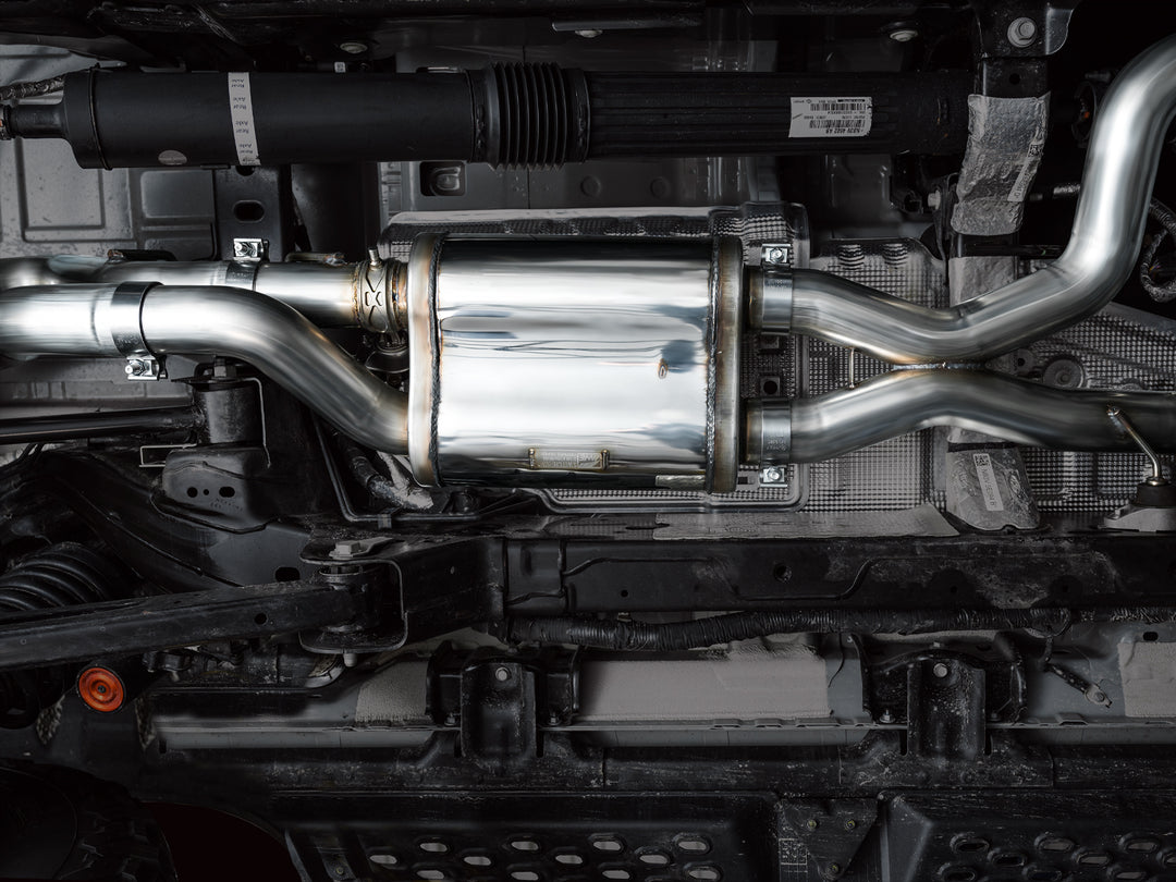 AWE SwitchPath Exhaust for Ford Bronco Raptor - Dual BashGuards