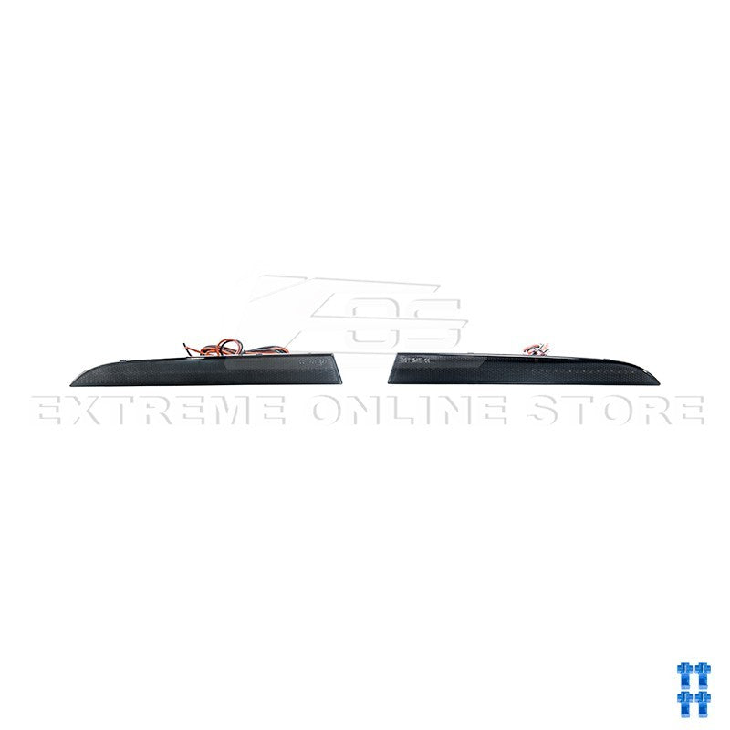2016-2024 Camaro | Rear Diffuser LED Reflector Light - Smoke Lens
