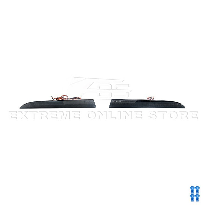 2016-2024 Camaro | Rear Diffuser LED Reflector Light - Smoke Lens