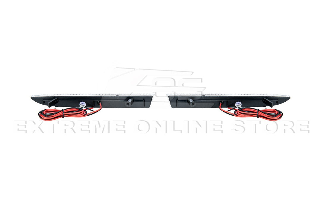 2016-2024 Camaro | Rear Diffuser LED Reflector Light - Clear Lens
