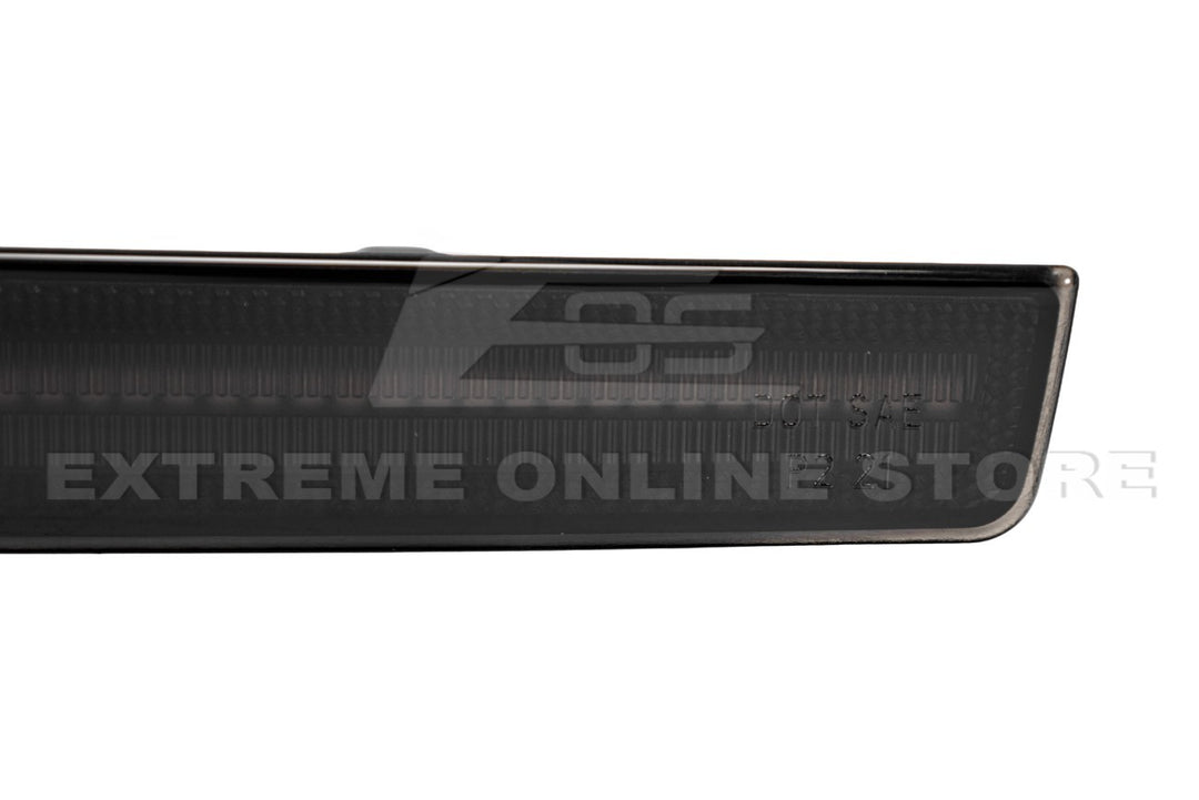 2015-2023 Dodge Challenger | Front Amber &amp; Rear Red LED Reflector Light Set