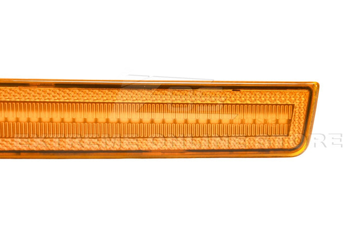 2015-2023 Dodge Challenger | Front Amber &amp; Rear Red LED Reflector Light Set